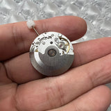 Silver Hangzhou HZ6460 4 Hands Automatic Mechanical Movement for ETA 2836-2 GMT