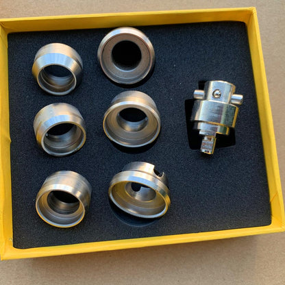 18.5mm-29.5mm 7pcs #5538 Replacement Watch Case Opener Dies Adaptor for #5700