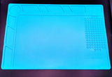 34X23cm Silicone Insulation Pad Thermostable Anti-corrosive Watch Repair Work