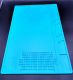 34X23cm Silicone Insulation Pad Thermostable Anti-corrosive Watch Repair Work