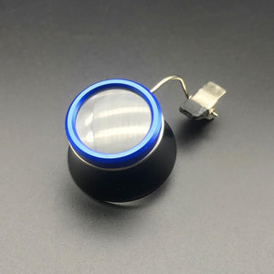 10x Clip-On Eyeglass Magnifier Loupes Magnifying Lens Watchmakers Jewellers Tool