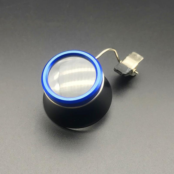 10x Clip-On Eyeglass Magnifier Loupes Magnifying Lens Watchmakers Jewellers Tool