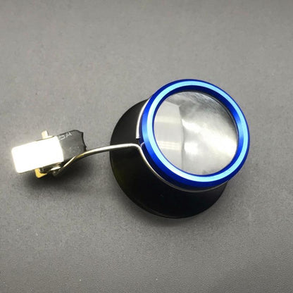 10x Clip-On Brillen Lupe Lupen Vergrößerungslinse Uhrmacher Juweliere Werkzeug 