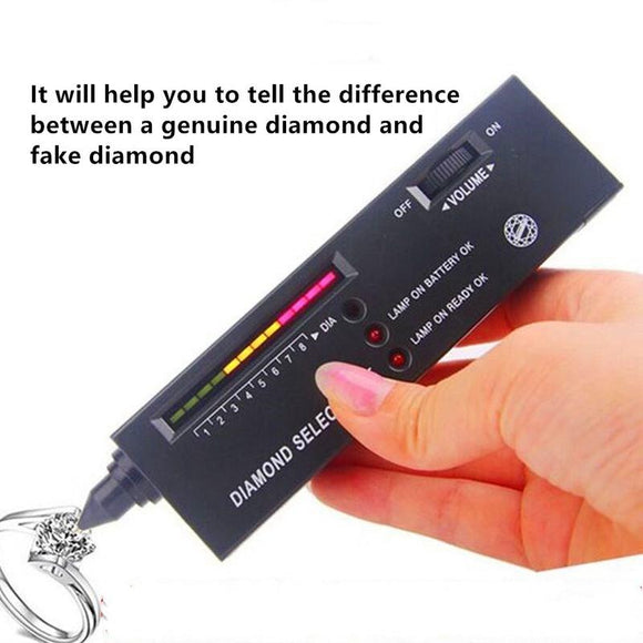 High Accuracy Diamond Tester Gemstone LED Diamond Indicator Test Pen Jeweler
