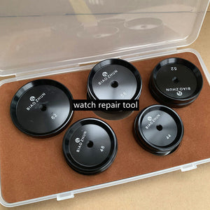 5pcs Watch Press Dies Rubber Watch Base Case Press Dies Watch Tool