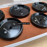 5pcs Watch Press Dies Rubber Watch Base Case Press Dies Watch Tool