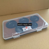 5pcs Watch Press Dies Rubber Watch Base Case Press Dies Watch Tool