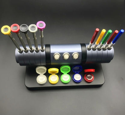 7011 Replacement Watch Repair Tools Screwdriver Oiler Alloy Stand Organizer