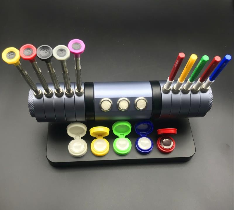 7011 Replacement Watch Repair Tools Screwdriver Oiler Alloy Stand Organizer