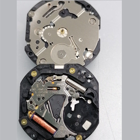 Hattori Epson VX3RE quartz movement for watches, precision Japanese-made replacement part.