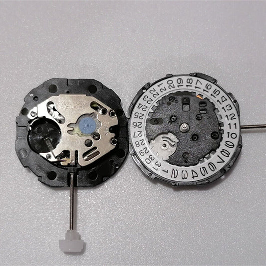 Quartz Movement Sunon PE46 2 Hands With Small Second Date at 3 Movement