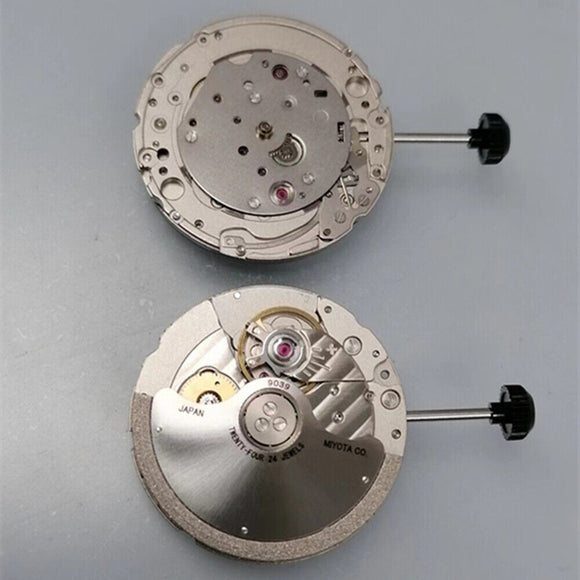 Miyota/Citizen 9039 Japan Automatic Mechanical Movement 3 Hands With No Calendar