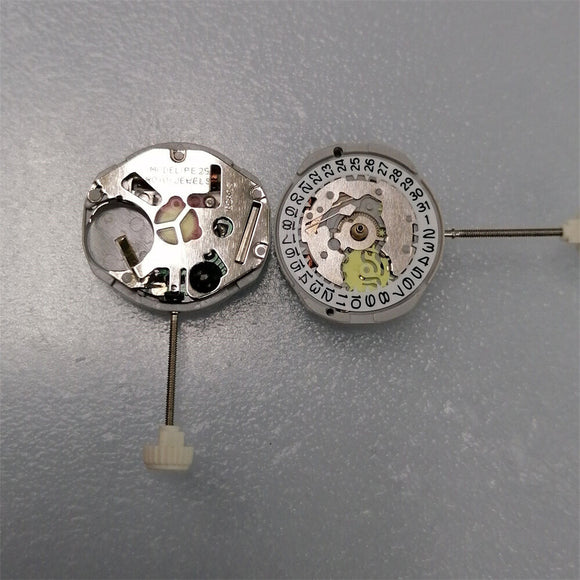 Brand New Quartz Movement Sunon PE25 3 Hands Date at 3 Movement