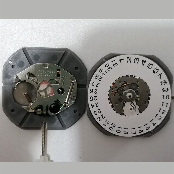 Brand New Quartz Movement Sunon PE27 3 Hands Date at 3 Movement