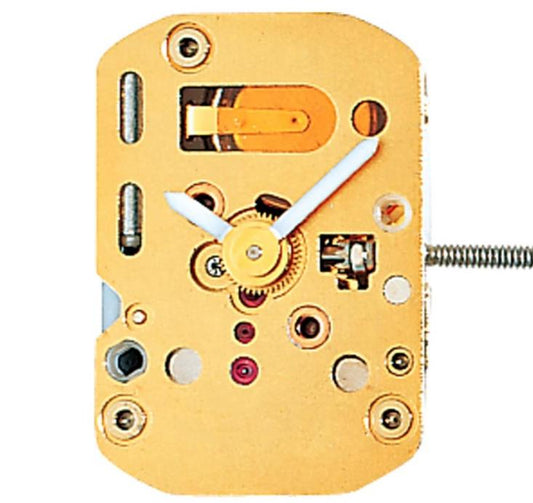 Ronda 1032 quartz watch movement, precise timekeeping component for watch repairs and upgrades.