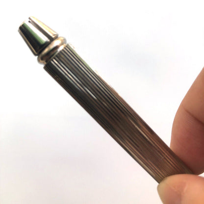 Bergeon 1842-18A pin vise with dual chucks for precise watch accessory handling and repair.