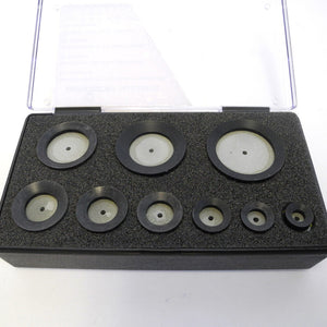 Bergeon 5700-52 Die Set Of 9 Suction Soft Upper Dies Round Heads In Adiprene