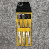 Bergeon 7024 Set of 3 Non Magnetic Tweezers