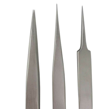 Bergeon 7024 Lot de 3 pinces non magnétiques