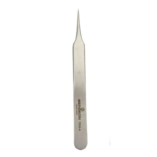 Bergeon 7024-4 Antimagnetische Pinzette, Größe 110 mm, Swiss Tool