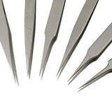 Bergeon 7024 Set of 6 Anti Magnetic Tweezers Swiss Watchmaker Tool
