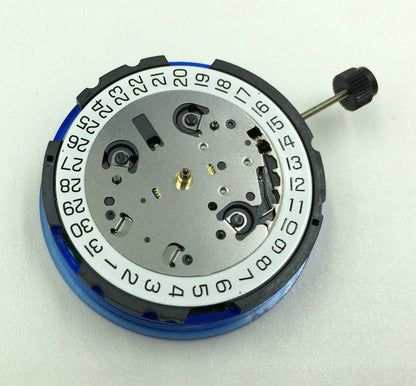 ETA G10.962 Watch Quartz Movement  Chronograph 3 Eyes Date 4
