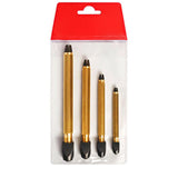 Horotec MSA02.026 Pin Vice Set 4 Piece Square Head Watchmaker Tool