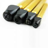 Horotec MSA02.026 Pin Vice Set 4 Piece Square Head Watchmaker Tool
