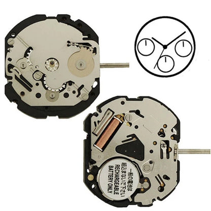 Montre Hattori Epson TMI VS3J VS3JA à mouvement à quartz, énergie solaire, fabriquée au Japon