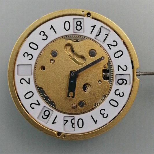 Ronda 5010B 5010.B Quartz Watch Movement Swiss Made Golden Plated