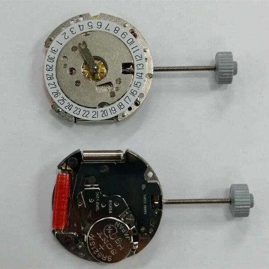 Mouvement de montre à quartz Ronda 774, date à 6 points suisses