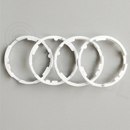 Plastic watch case movement cushion mount spacer ring compatible with Miyota 8200 series for secure fit