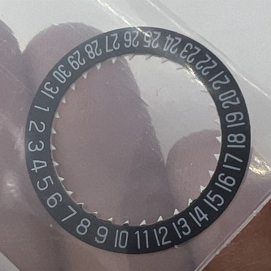 Black Date Disk Wheel Date Wheel Date At 6 Generic for Miyota 8215 Movement