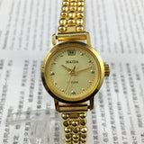 Shanghai China Made Lady Manual Mechanical Watch 17 Jews Golden Nail 22mm