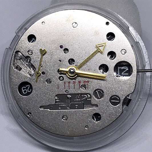 Mouvement mécanique automatique Seagull ST25, petite seconde à 9 heures avec énergie cinétique