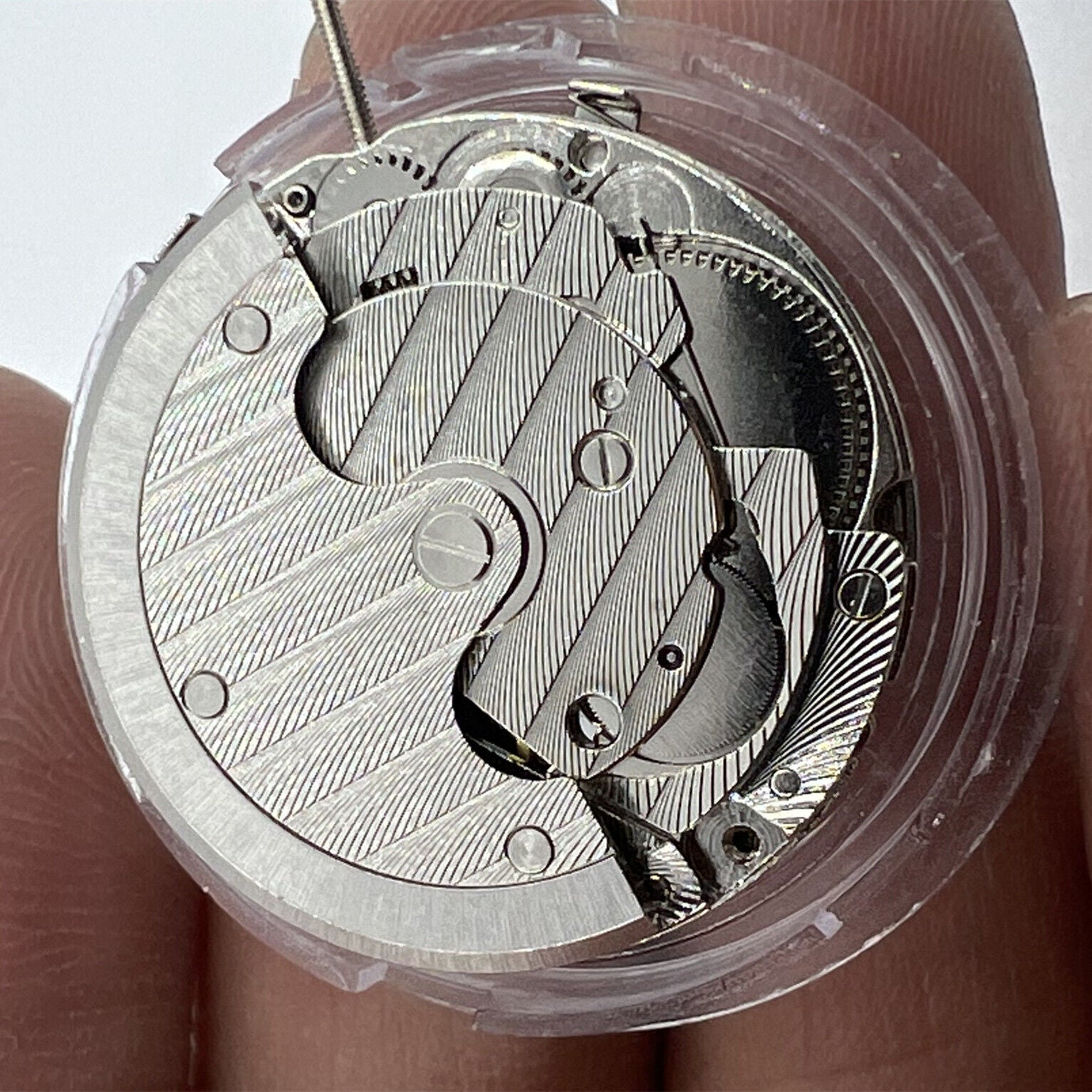 Seagull ST1651 automatic watch movement showcasing intricate mechanical gears and precise craftsmanship.