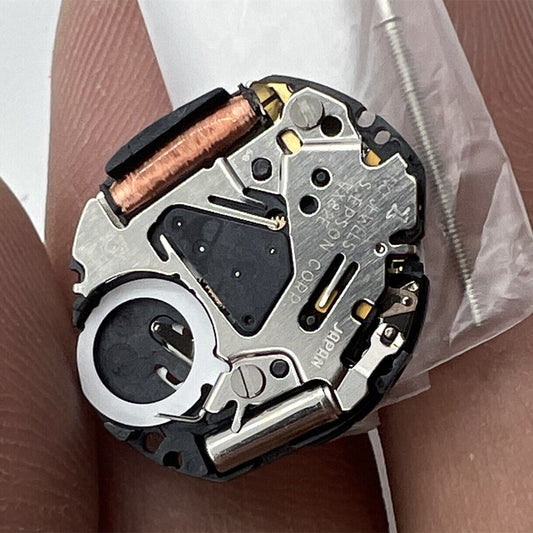 Hattori Epson TMI VX82 VX82E Watch Quartz Movement Date At 6 Japan Made