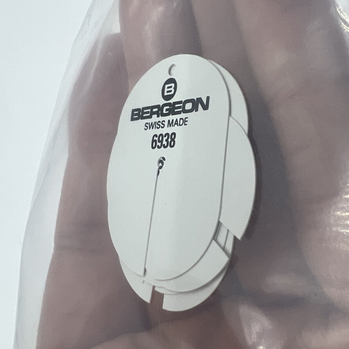 Bergeon 6938 watch dial protectors pack, essential for secure dial handling and precision repair.
