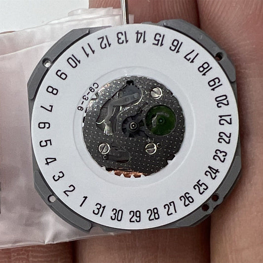 Miyota 1S13 Japan Quartz Movement Date at 6 Japan Made