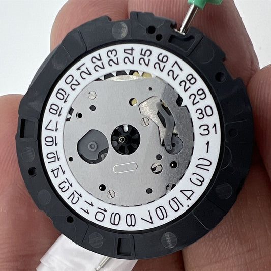 Japan Made Brand New Miyota OS20 Quartz Watch Movement Date at 3/6 Watchmaker