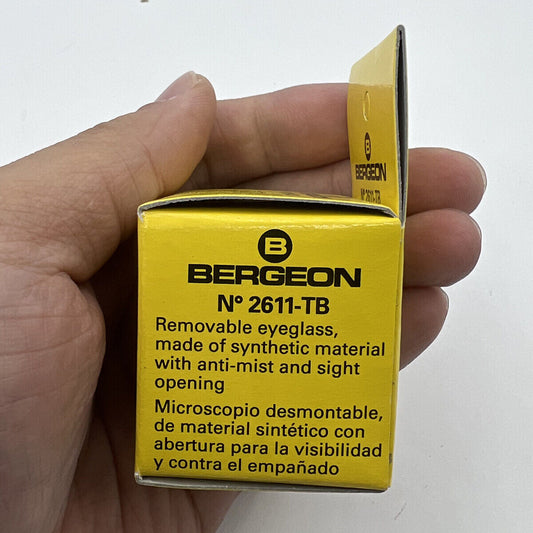 Bergeon 2611-TB-2.5 - 4x Magnification Loupe with Opening