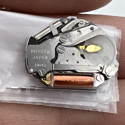 Miyota Citizen 2035 silver quartz movement watch repair part for precise timekeeping maintenance