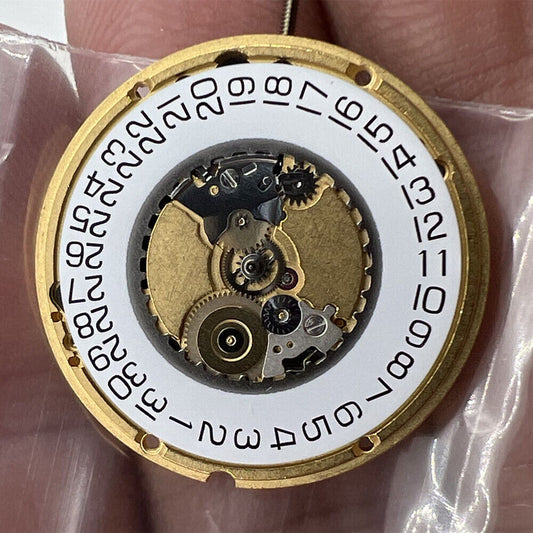 ETA 955.412 Watch Quartz 3 Hands Date At 3 Swiss Movement