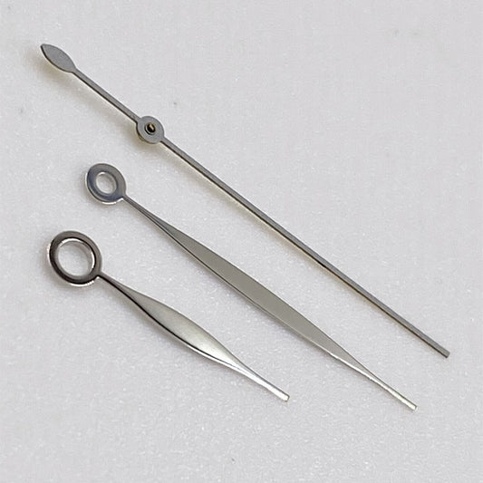 10,5 x 16 x 16 mm, silberfarbene, mattierte Uhrzeiger für Tissot 1853 T41 T006 Uhrwerk