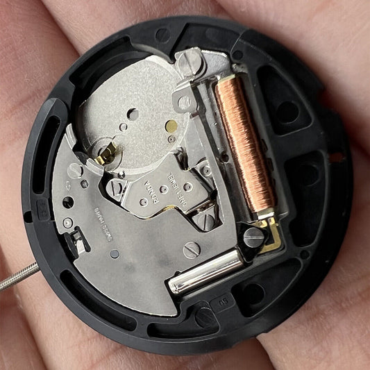 Ronda 515 24D 515.24D Quarzuhrwerk, Datum bei 3, Quarzwerk, Dualzeit