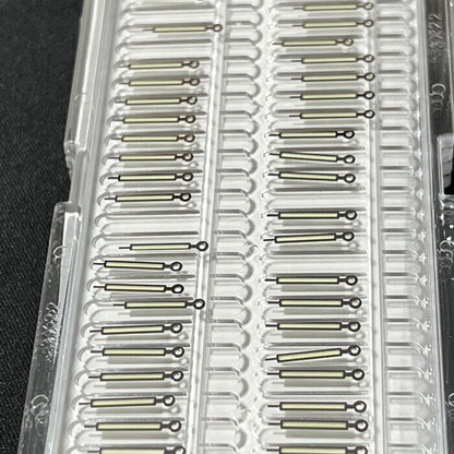 Silver and gold trimmed C3 Super luminous watch hands for Seiko SRP777 SKX007 with NH35 NH36 movement.