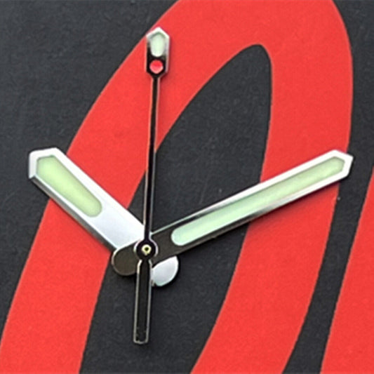 Silver and golden trim C3 Super Lume watch hands for SKX007 with NH35/NH36 movement, Seiko accessory