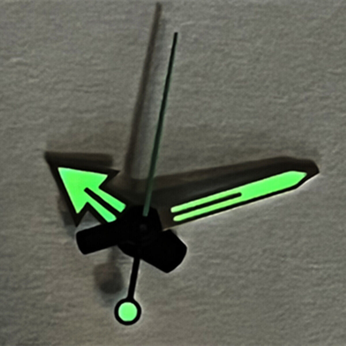 Diving C3 Super Green Lume watch hands for NH35A/SKX007/SRP777 with bright luminous finish