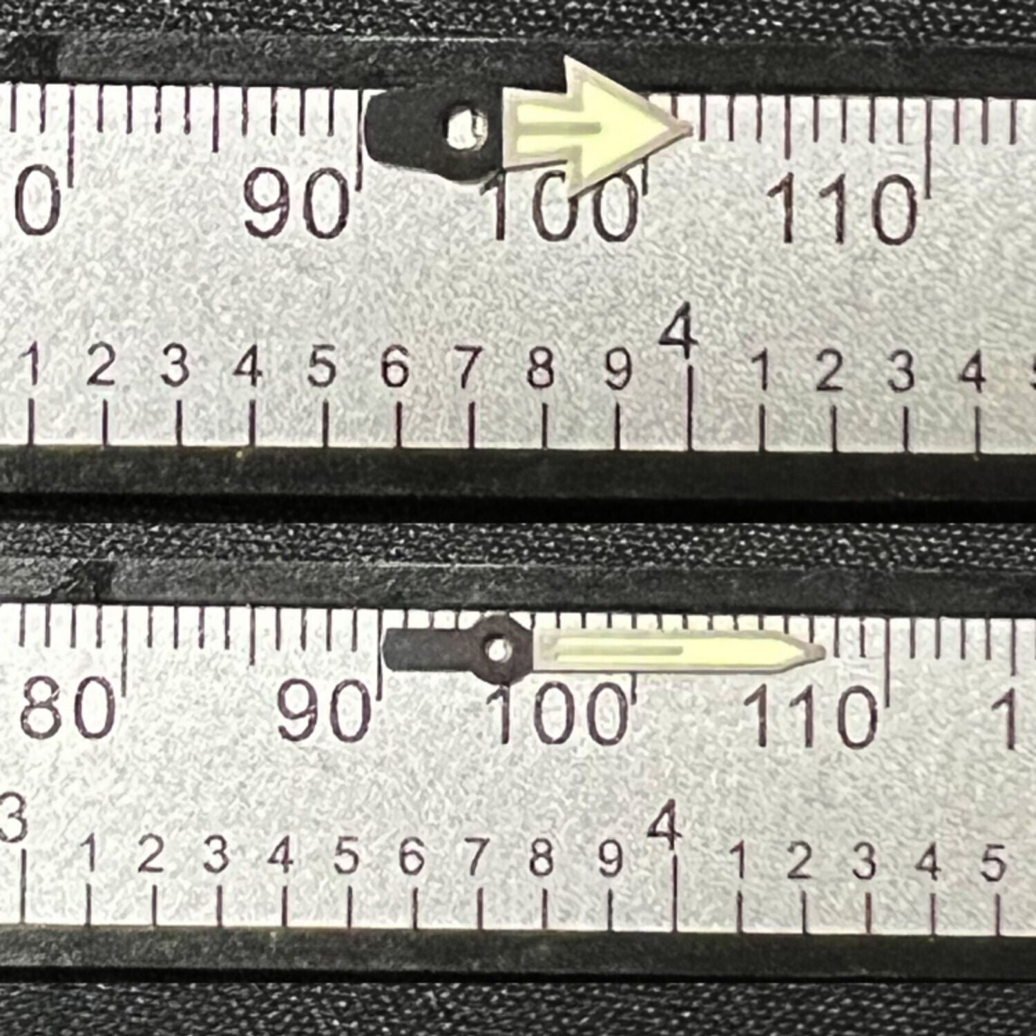 Diving C3 Super Green Lume watch hands for NH35A/SKX007/SRP777 with bright luminous finish