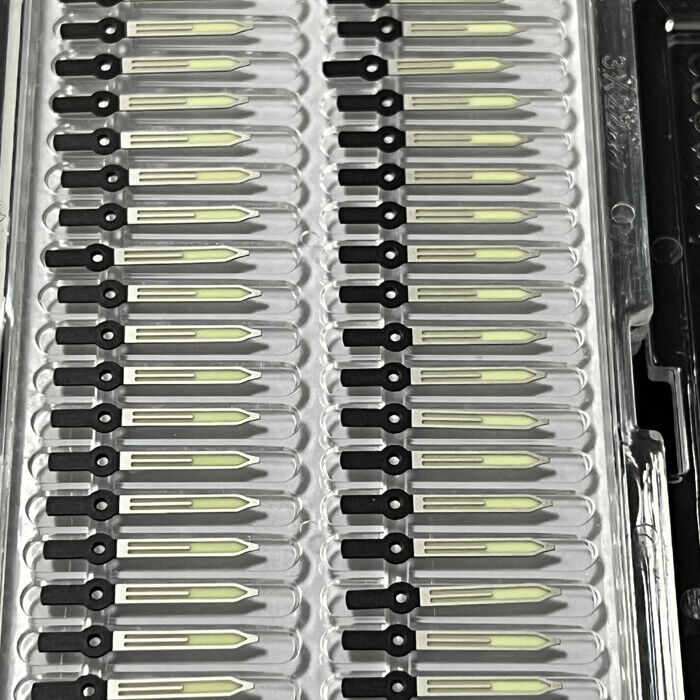 Diving C3 Super Green Lume watch hands for NH35A with bright luminous finish, precision fit accessory.